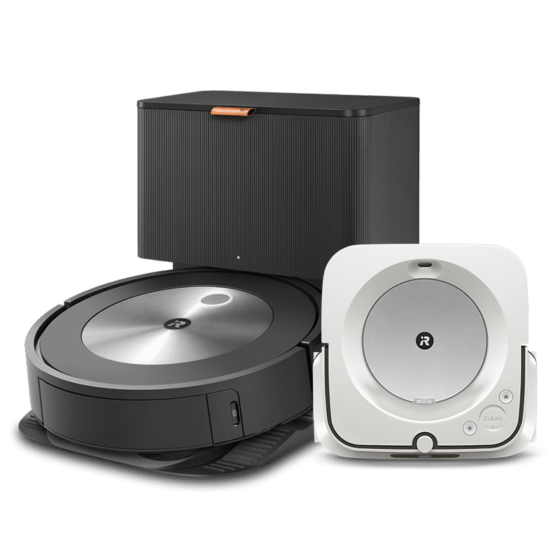 irobot Roomba j7+ és Braava jet m6 white